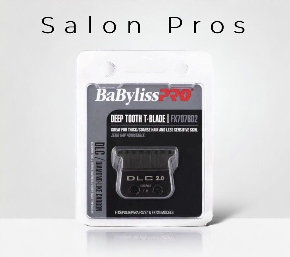 Babyliss Dlc 2.0 Deep Tooth T Blade FX707BD2 | Barbers Hairdressers Hair Salon