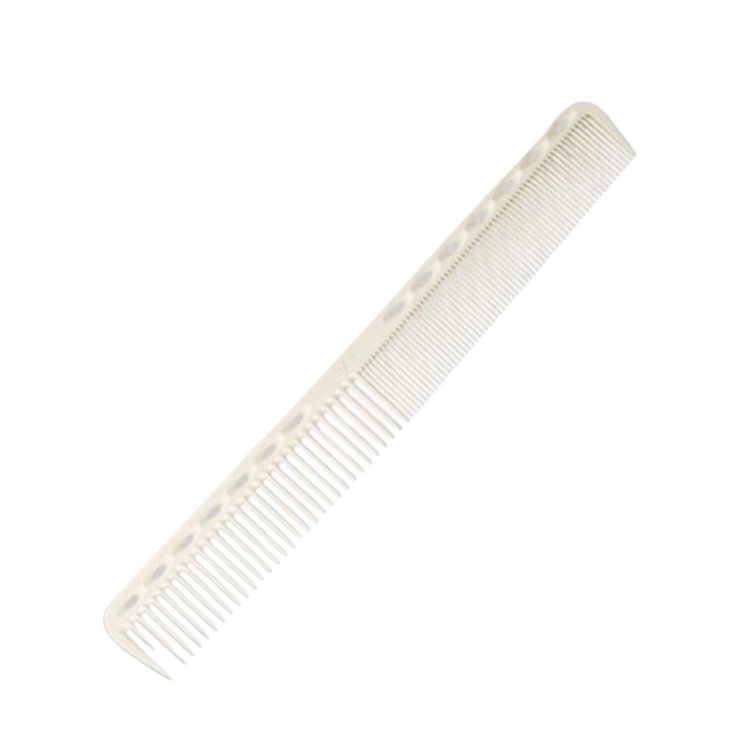 Carbon Fibre Cutting Comb White Hairdressing Barber  Professional Ys Park Style