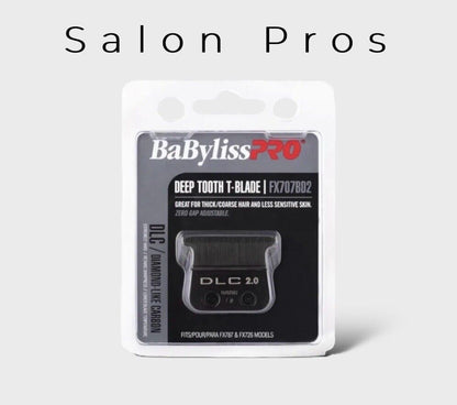 Babyliss Dlc 2.0 Deep Tooth T Blade FX707BD2 | Barbers Hairdressers Hair Salon