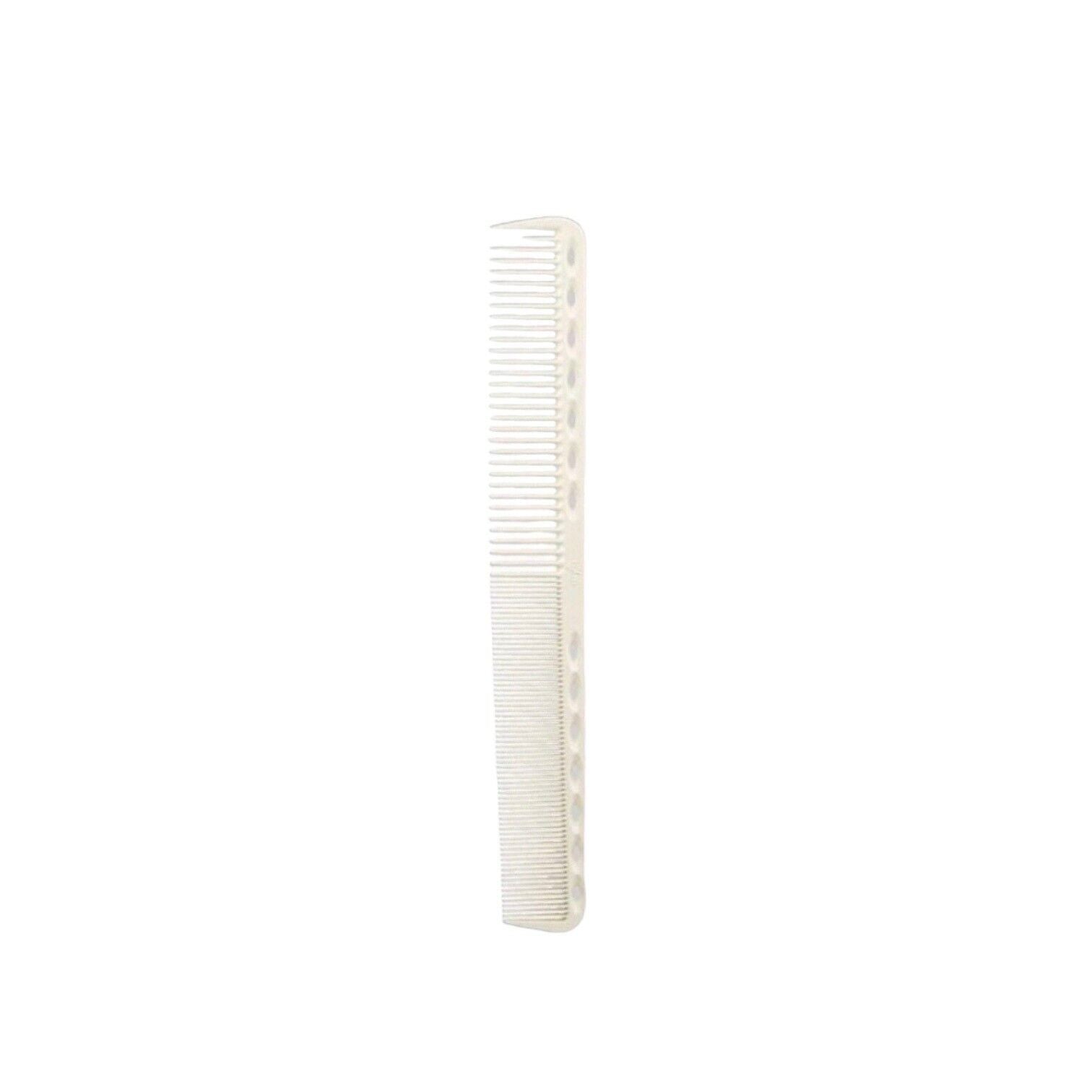 Carbon Fibre Cutting Comb White Hairdressing Barber  Professional Ys Park Style