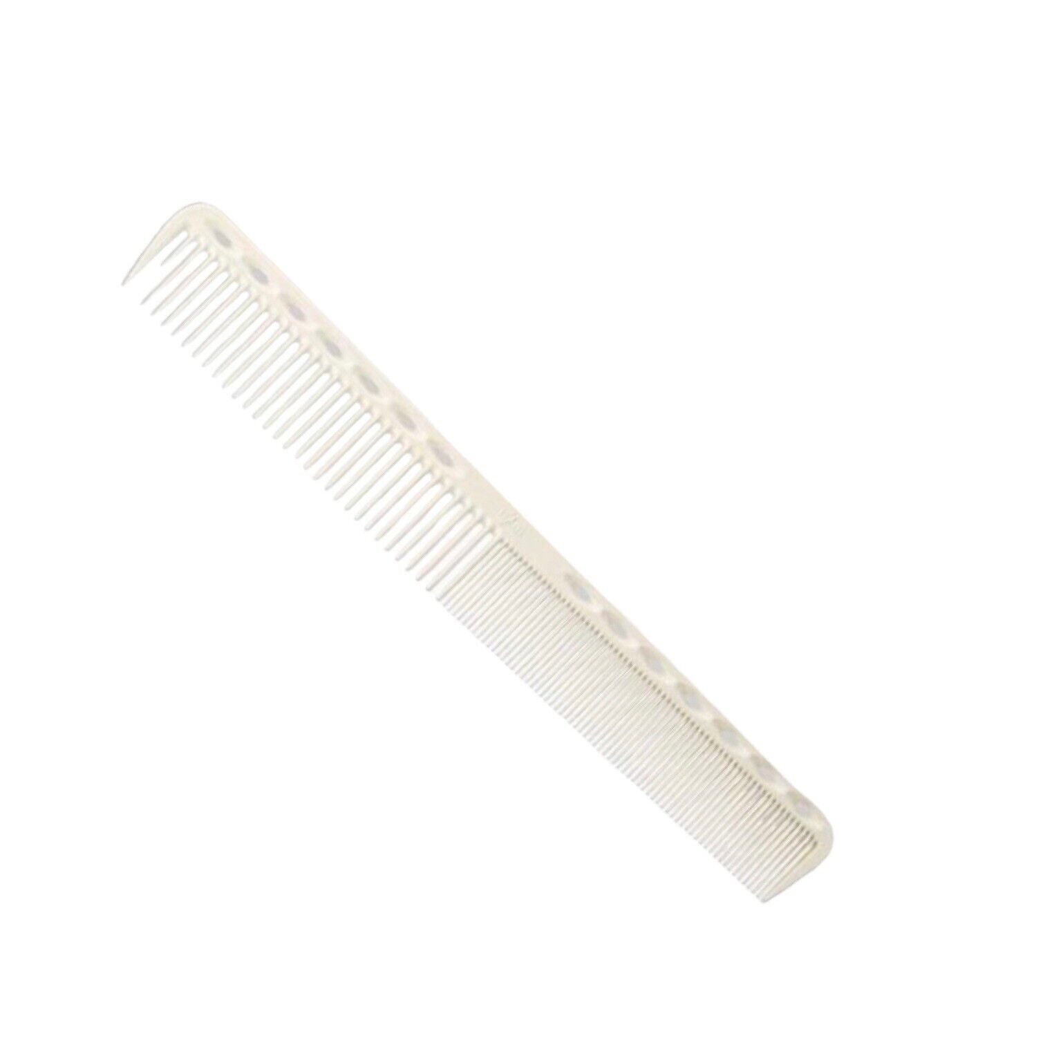 Carbon Fibre Cutting Comb White Hairdressing Barber  Professional Ys Park Style